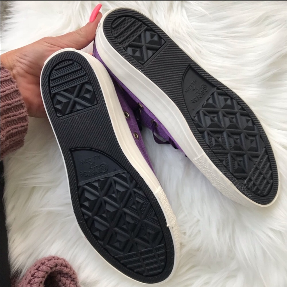 NWOB 💜CONVERSE ALL STAR LOW WOMENS SIZE 5.5 - Picture 3 of 7